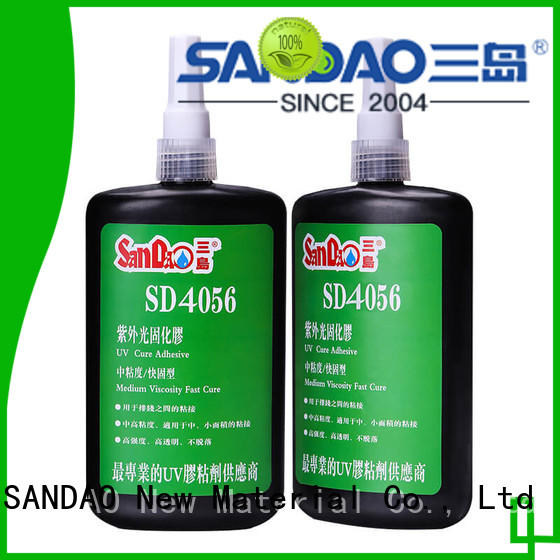 SANDAO curing uv bonding glue bulk production for electronic products