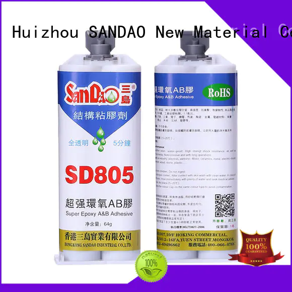 SANDAO transparent Two-component epoxy structure bonding at discount for Semiconductor refrigeration