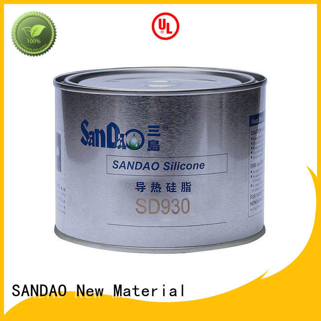 SANDAO silicone Thermal conductive material TDS factory price for Semiconductor refrigeration