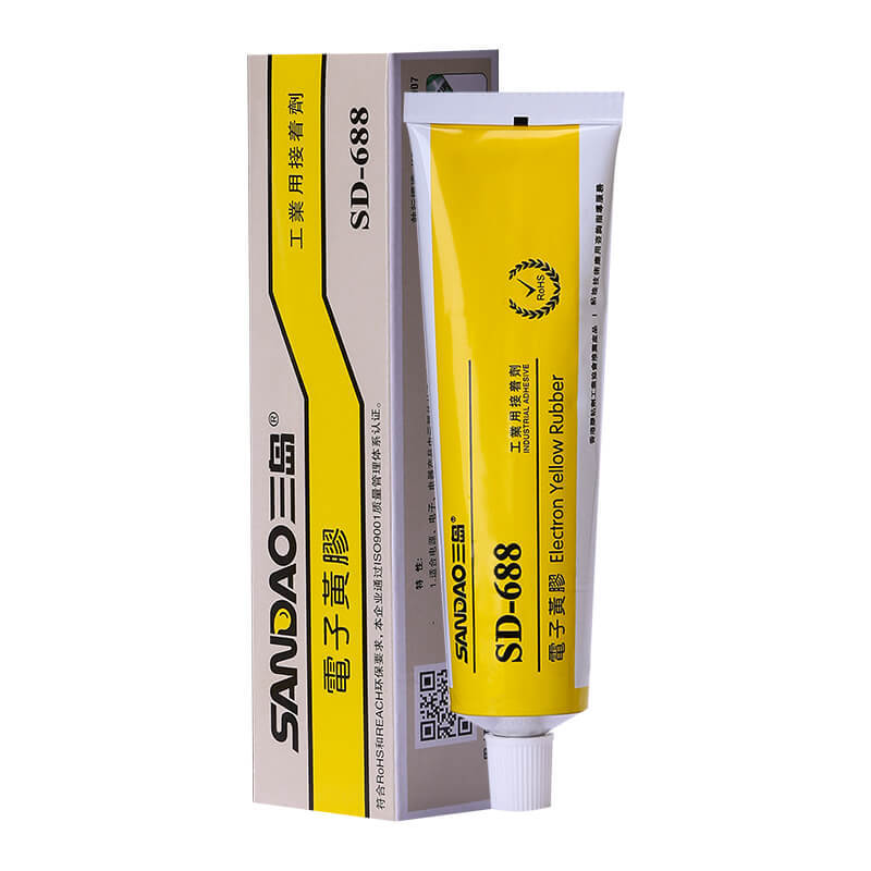SANDAO yellow rtv silicone rubber for substrate
