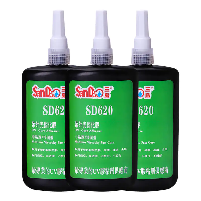 SANDAO metal uv bonding glue bulk production for fixing products