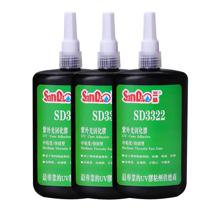 SANDAO curing uv bonding glue factory price for electrical products