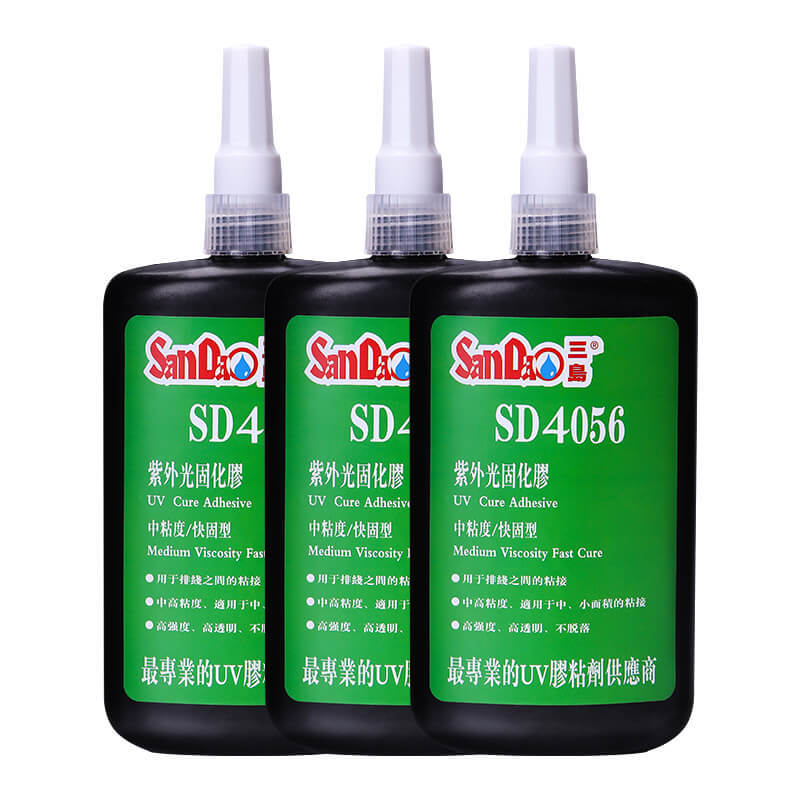 SANDAO curing uv bonding glue factory price for screws