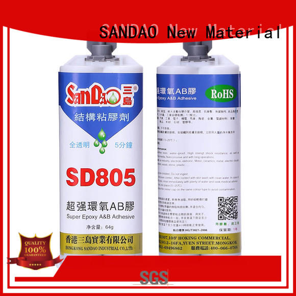 SANDAO epoxy 2 part epoxy adhesive factory price for screws
