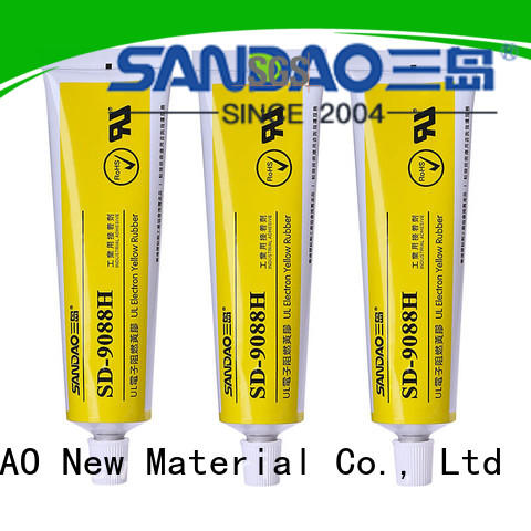SANDAO waterproof rtv silicone rubber in-green for screws