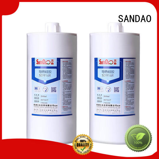 SANDAO new-arrival One-component RTV silicone rubber TDS certifications for diode
