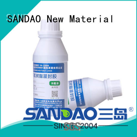 SANDAO electronic Two-component addition-type potting adhesive TDS certifications for fixing products