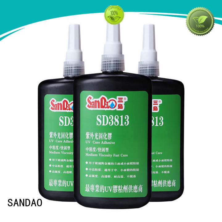 SANDAO reasonable uv bonding glue bulk production for electrical products