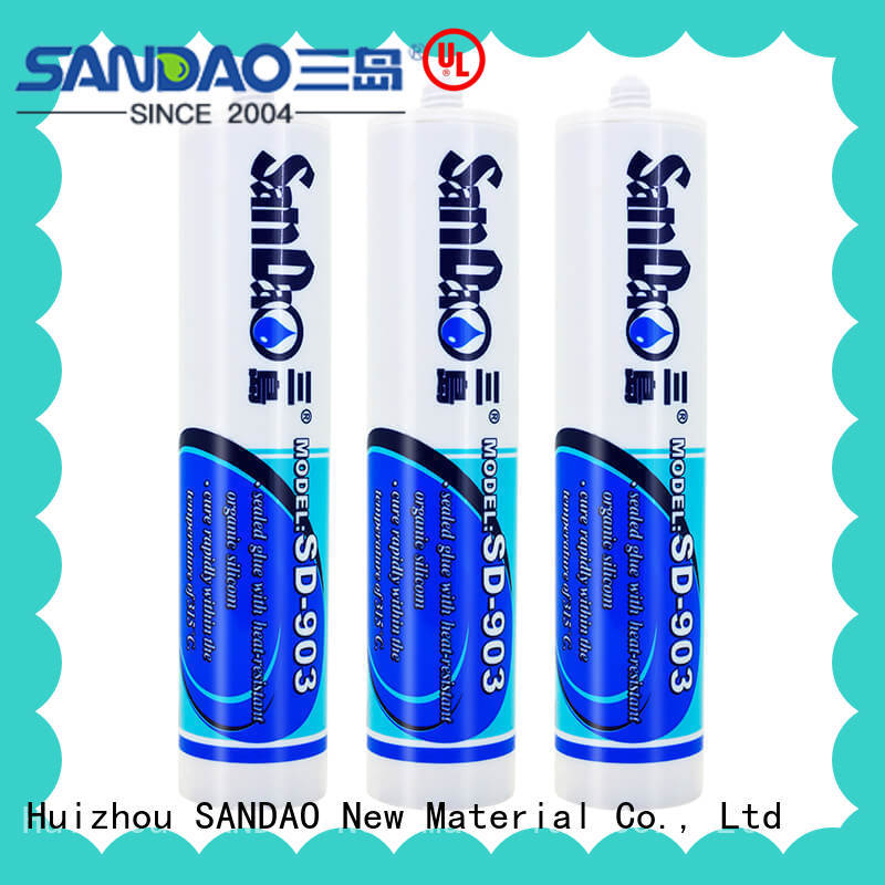 SANDAO waterproof rtv silicone rubber supply for screws