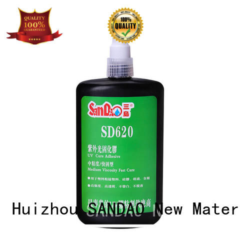 SANDAO glass uv bonding glue bulk production for electrical products