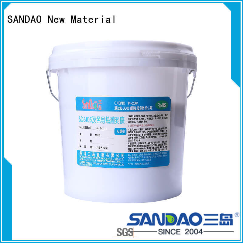 SANDAO silicon Two-component addition-type potting adhesive TDS widely-use for electroplating