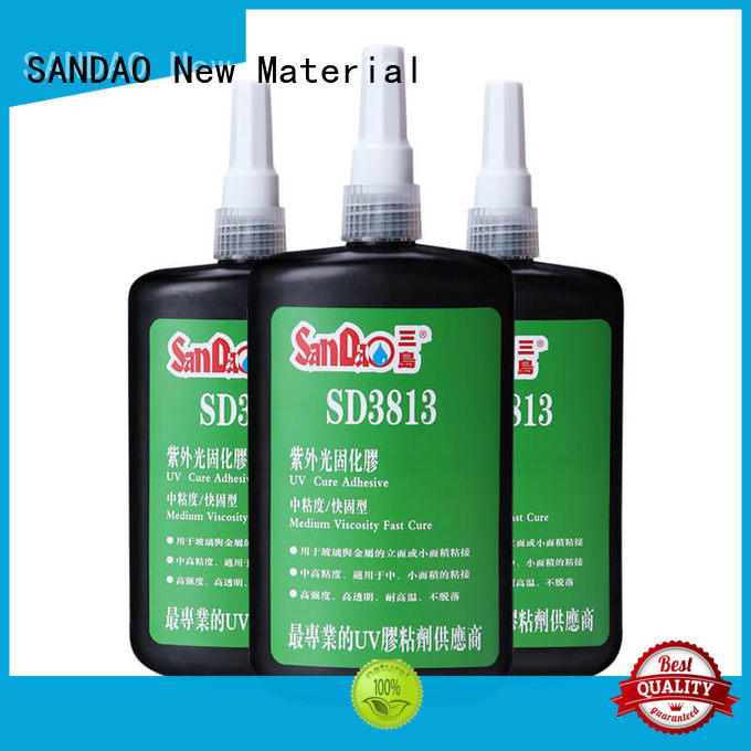 SANDAO excellent uv bonding glue bulk production for fixing products