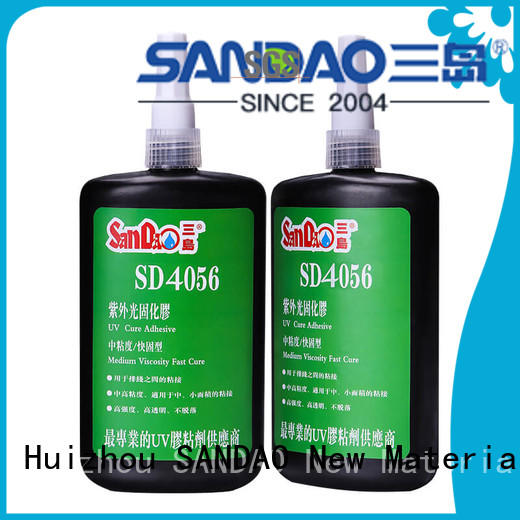 SANDAO adhesive uv bonding glue from manufacturer for fixing products
