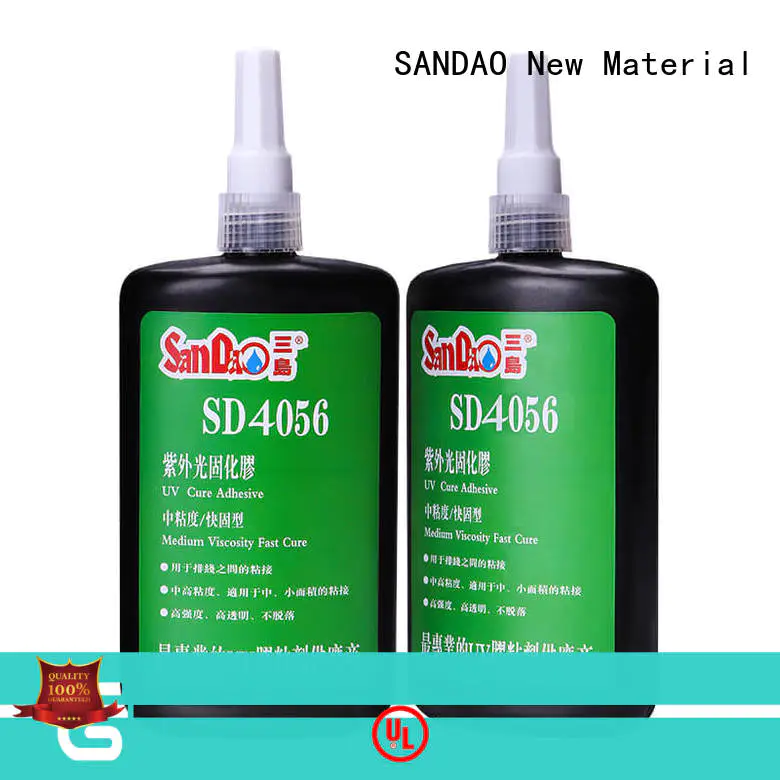 SANDAO curing uv bonding glue for wholesale for screws
