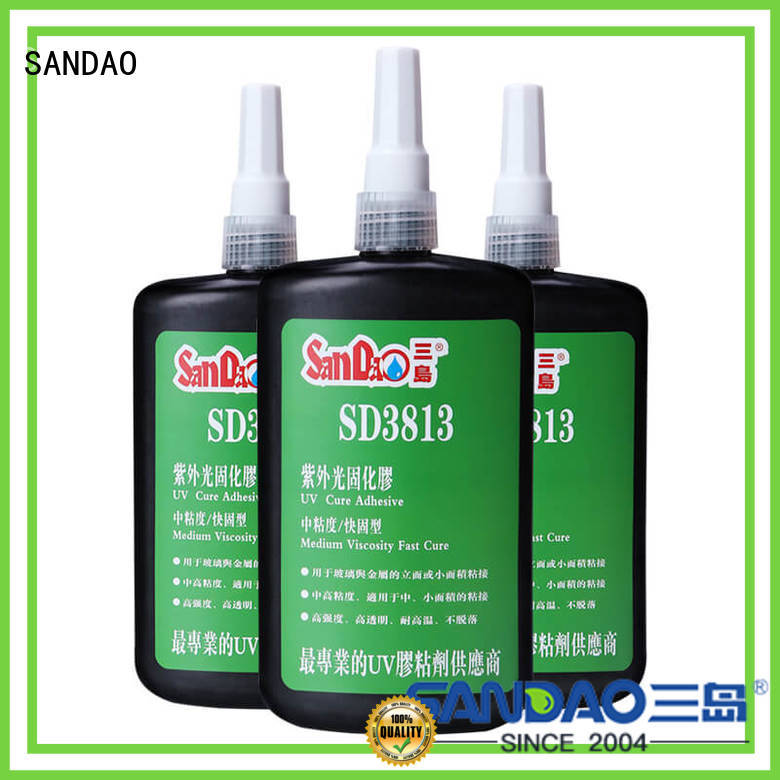 SANDAO excellent uv bonding glue check now for electrical products