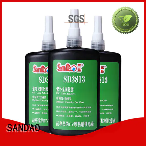 SANDAO nice uv bonding glue free design for electrical products