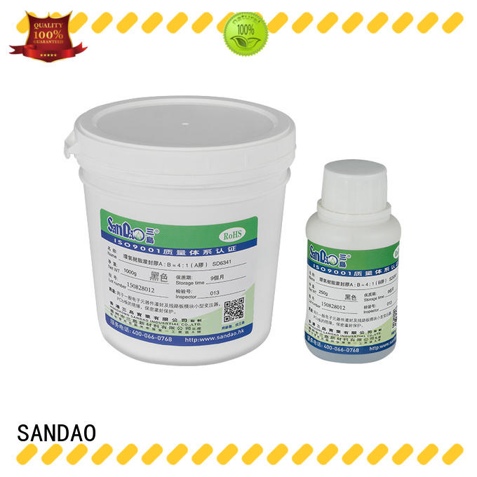 SANDAO adhesive Two-component addition-type potting adhesive TDS vendor for rubber parts