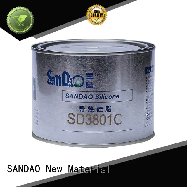SANDAO retardant rtv silicone rubber producer for substrate