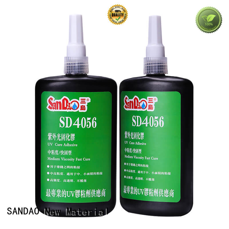SANDAO metal uv bonding glue for wholesale for screws