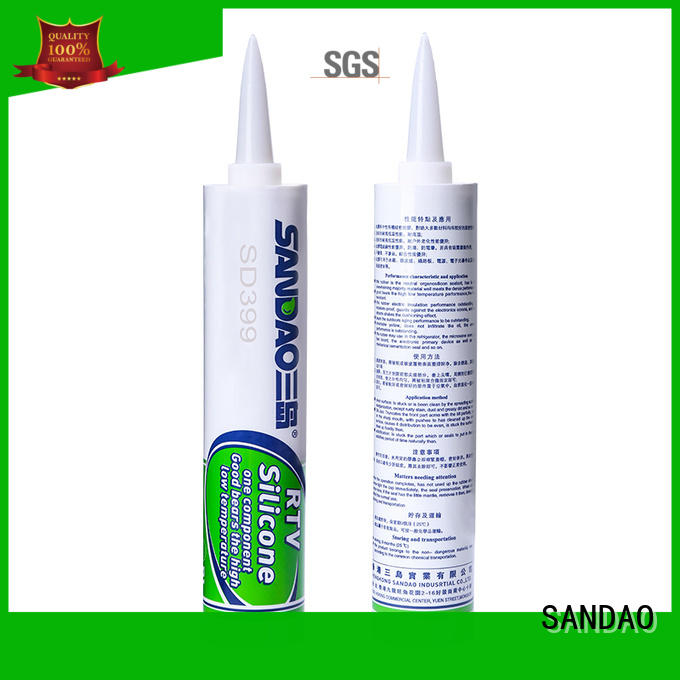 SANDAO new-arrival One-component RTV silicone rubber TDS factory for screws