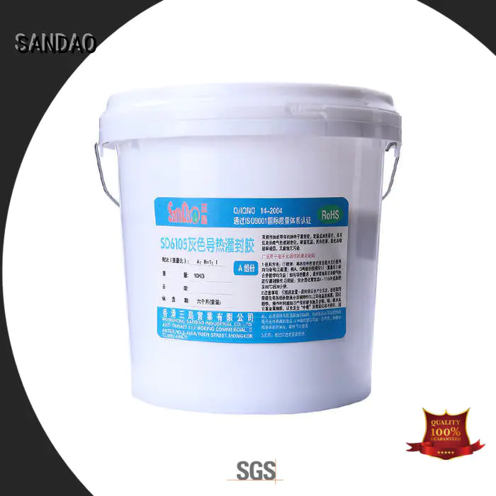 SANDAO silicon Two-component addition-type potting adhesive TDS certifications for fixing products