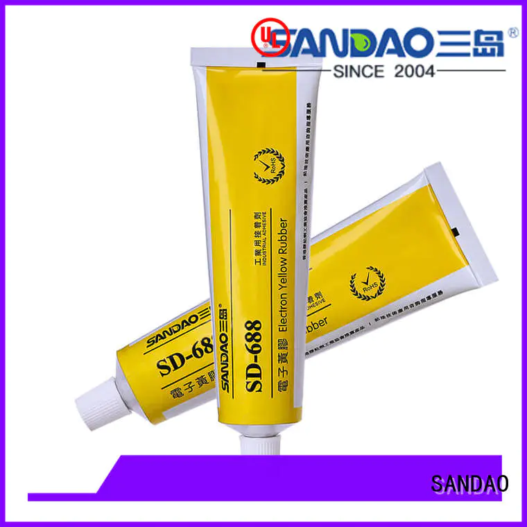 SANDAO heat One-component RTV silicone rubber TDS factory for screws