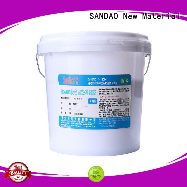 SANDAO organic Two-component addition-type potting adhesive TDS supplier for electroplating