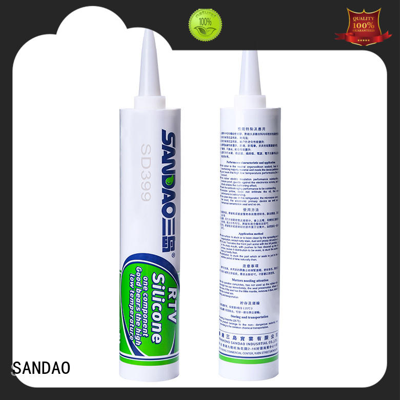 SANDAO effective One-component RTV silicone rubber TDS long-term-use for screws
