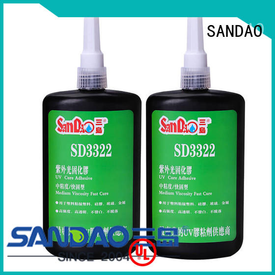 SANDAO resin uv bonding glue from manufacturer for electronic products