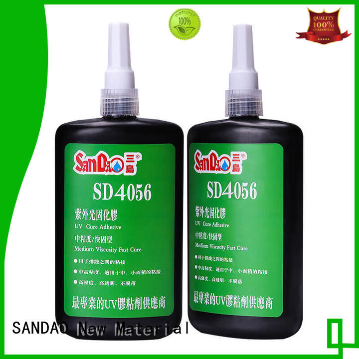 uv bonding glue metal for electrical products SANDAO