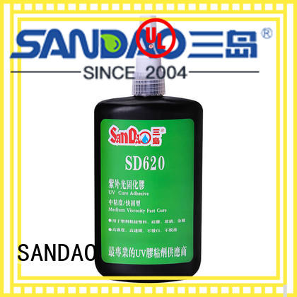 SANDAO reasonable uv bonding glue from manufacturer for fixing products
