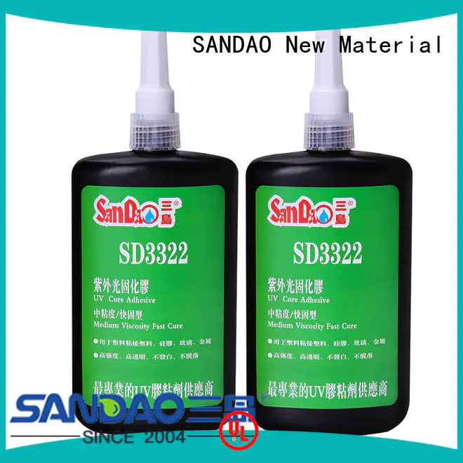 SANDAO resin uv adhesive for glass check now for screws