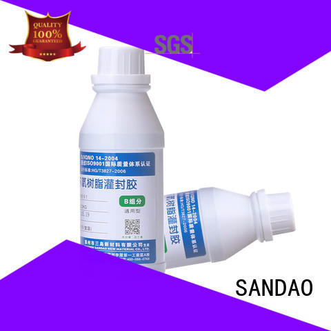 SANDAO silicon Two-component addition-type potting adhesive TDS  supply for ceramic parts