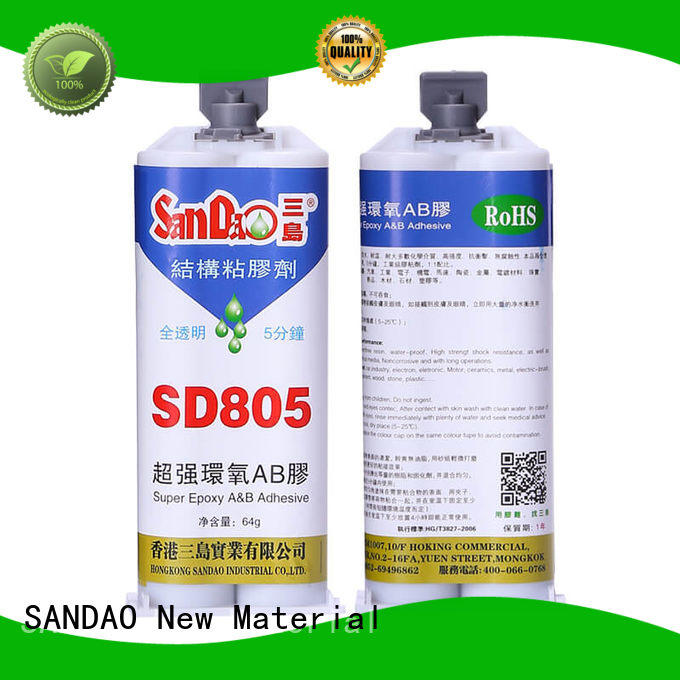 SANDAO transparent epoxy adhesive order now for TV power amplifier tube