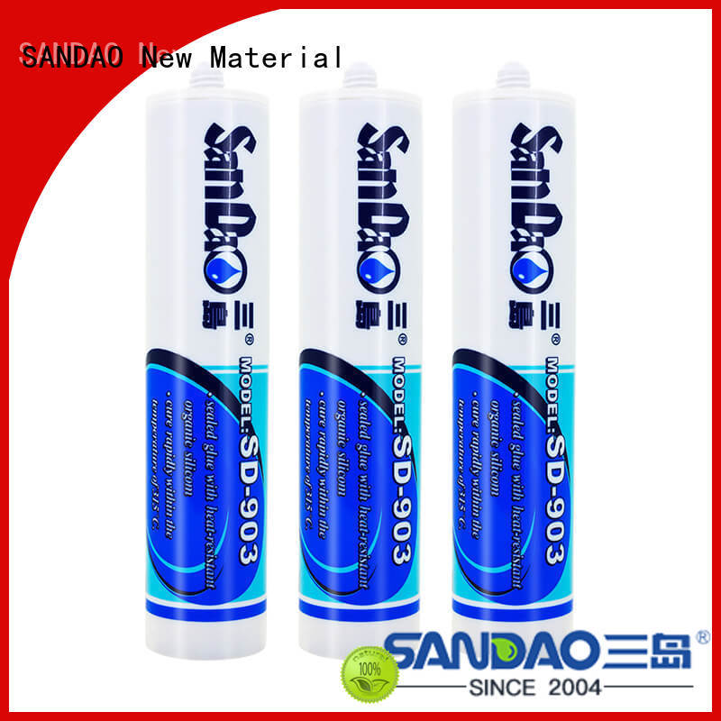 SANDAO waterproof One-component RTV silicone rubber TDS  manufacturer for screws