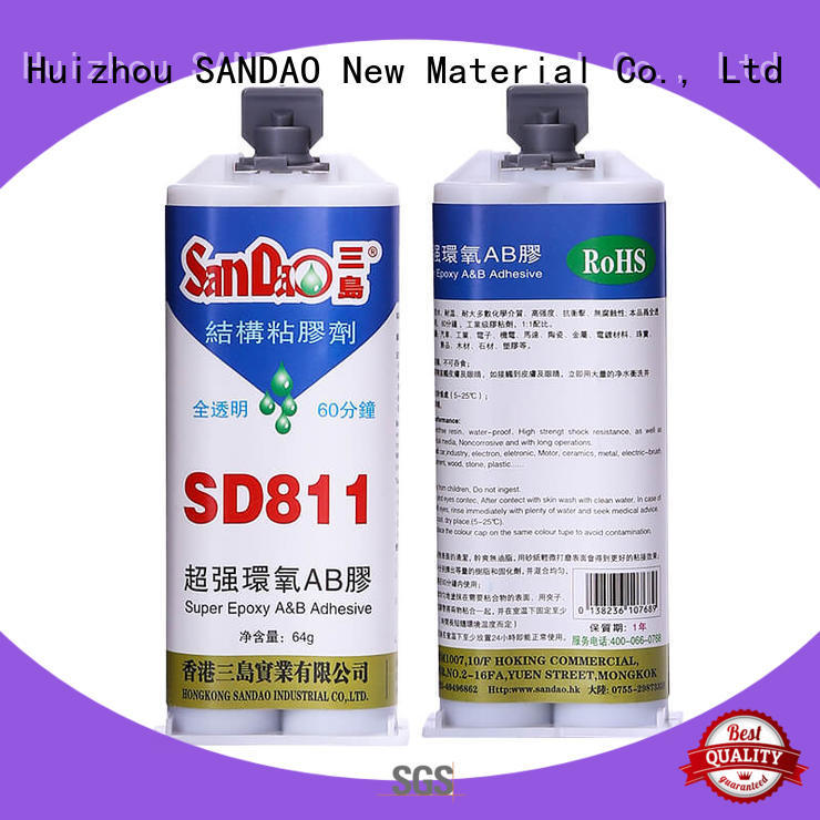 SANDAO transparent epoxy resin sealant free design for electronic products