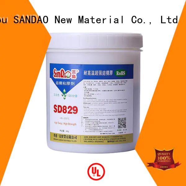 SANDAO drying epoxy adhesive bulk production for coffee pot gap filling