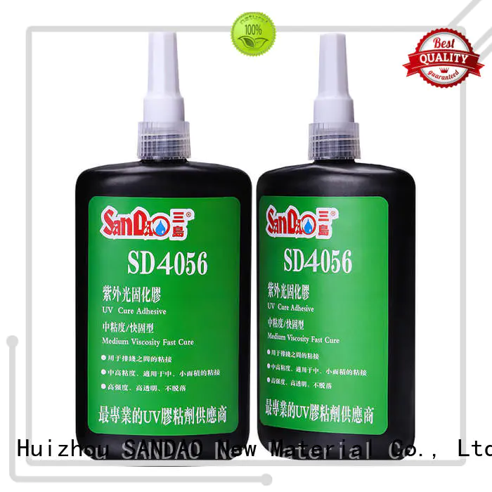 SANDAO adhesive uv bonding glue from manufacturer for electronic products