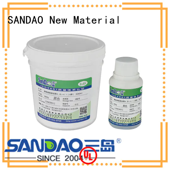 SANDAO potting Two-component addition-type potting adhesive TDS supplier for electroplating