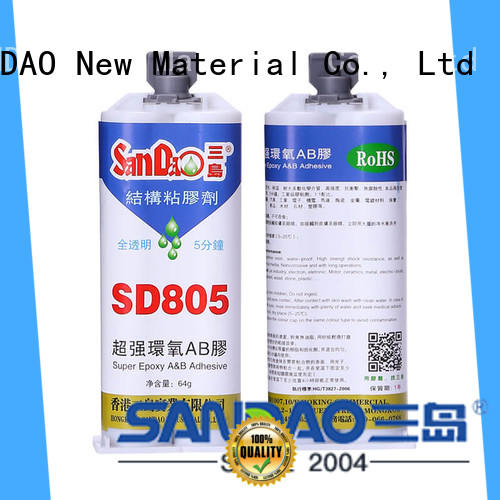 SANDAO drying 2 part epoxy adhesive from manufacturer for coffee pot gap filling