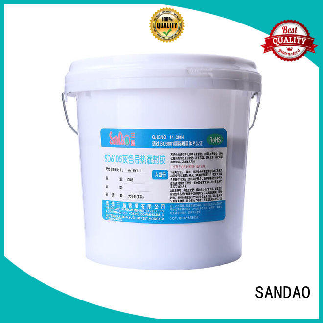 SANDAO fine- quality Two-component addition-type potting adhesive TDS wholesale for glass parts