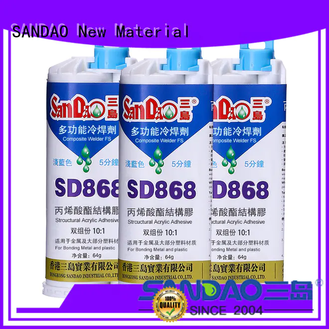 SANDAO potting clear epoxy glue supplier for motor parts