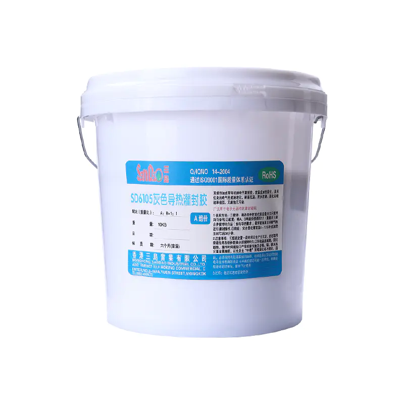 two-component flame-retardant heat-conductive potting adhesive SD6105
