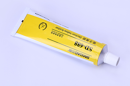 Electronic flame retardant yellow adhesive SD688-8