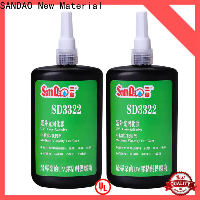 nice uv glue for glass plastics factory price for electronic products