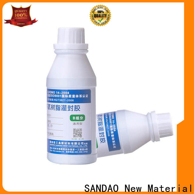 SANDAO resin Two-component addition-type potting adhesive TDS supplier for electroplating