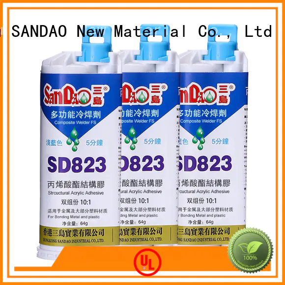 temperature 2 part epoxy adhesive factory price for heat sink SANDAO