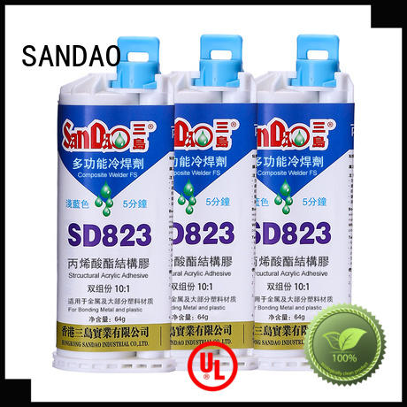 SANDAO structural epoxy ab glue bulk production for TV power amplifier tube