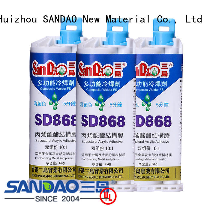 good-package epoxy ab glue resin free design for heat sink