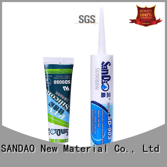 SANDAO bulb rtv silicone rubber certifications for substrate